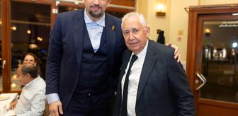 Aydın Örs, TBF Başkanı Hidayet Türkoğlu'nu Berlin'de yalnız bırakmadı