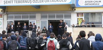 Ayser Çalık Ortaokulu öğrencileri farklı okul binasında eğitime yeniden başladı
