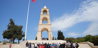 Azerbaycanlı şehit aileleri Tarihi Gelibolu Yarımadası'nı gezdi
