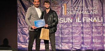 Bafra Gençlik Merkezi öğrencisi şiir yarışmasında il birincisi oldu