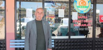 Bafra Ziraat Odası Başkanı Tosuner'den 'İlyaslı Barajı' açıklaması