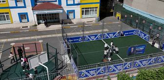 Bağcılar Belediyesinden 35 noktaya mini spor sahası