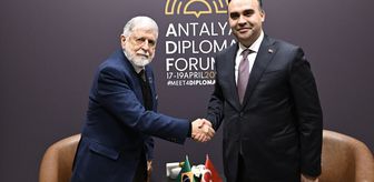 Bakan Kacır'dan Antalya'da yoğun diplomasi trafiği Açıklaması