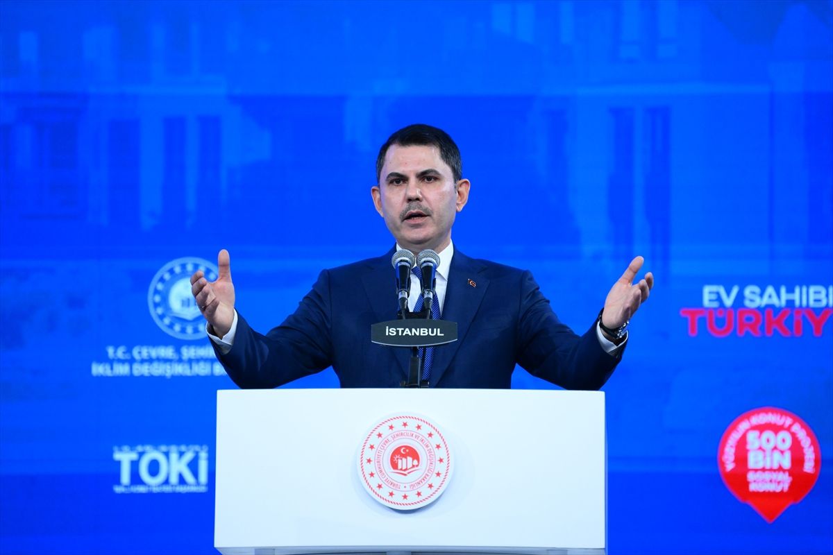 Bakan Kurum, 'Ev Sahibi Türkiye' İstanbul kura çekim töreninde konuştu Açıklaması