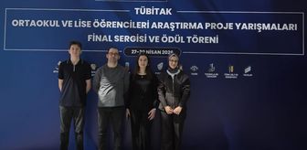 Balıkesirli öğrenciler TÜBİTAK Türkiye finallerinden ödüllerle döndü