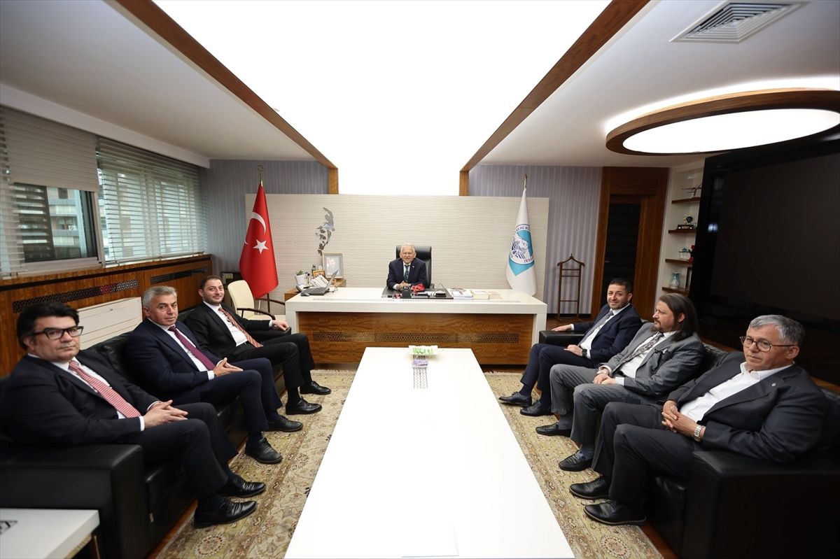 Başkan Büyükkılıç, MHP İl Başkanı Kalın'ı ağırladı