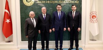 Başkan Büyükkılıç'tan Çevre, Şehircilik ve İklim Değişikliği Bakanı Kurum'a ziyaret