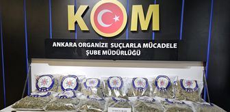 Çankaya'da 25 kg uyuşturucu operasyonu: 2 gözaltı
