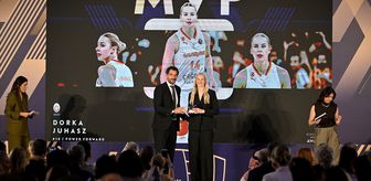 Basketbol Kadınlar Avrupa Ligi'nin en değerli oyuncusu Galatasaraylı Dorka Juhasz seçildi