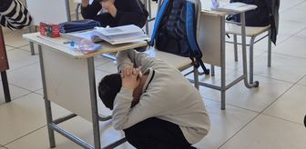 Baskil'de deprem tatbikatı yapıldı