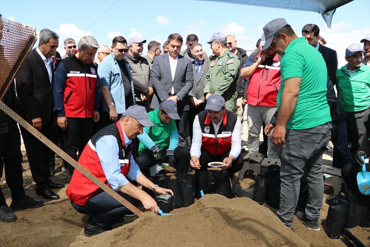 Batman'da "Fidan Üretim Üssü" projesinin tanıtımı yapıldı