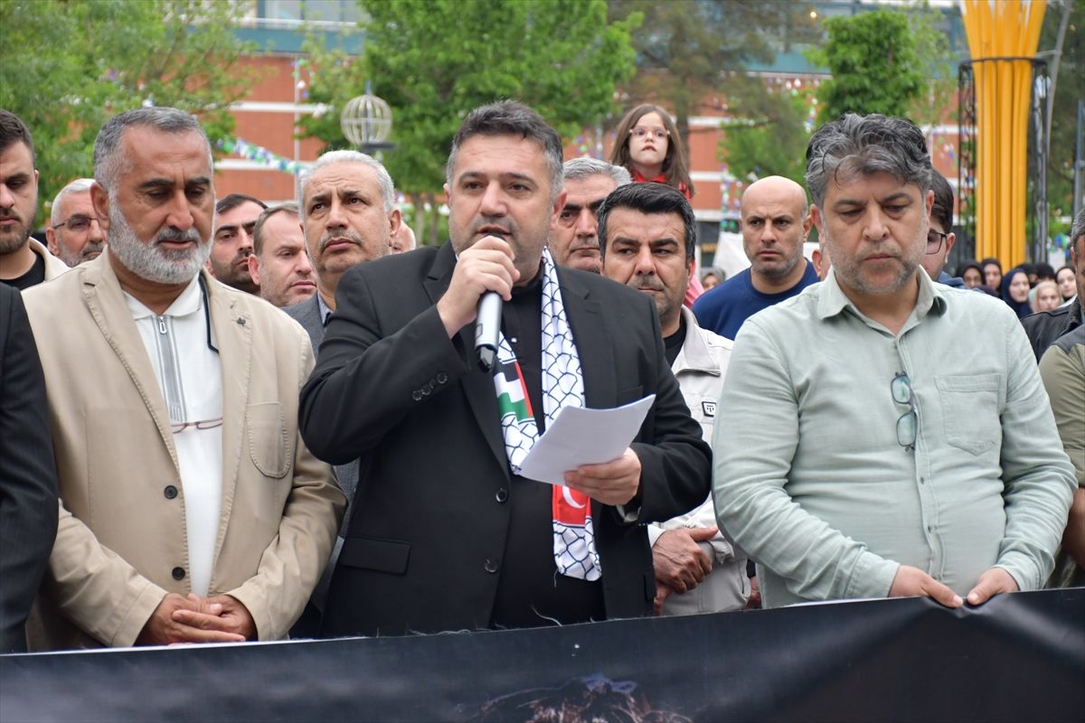Batman'da İsrail'in Sumud Filosu'na Saldırısı Protesto Edildi