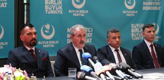 BBP Genel Başkanı Destici'den İsrail'in Küresel Sumud Filosu'na saldırısına tepki Açıklaması
