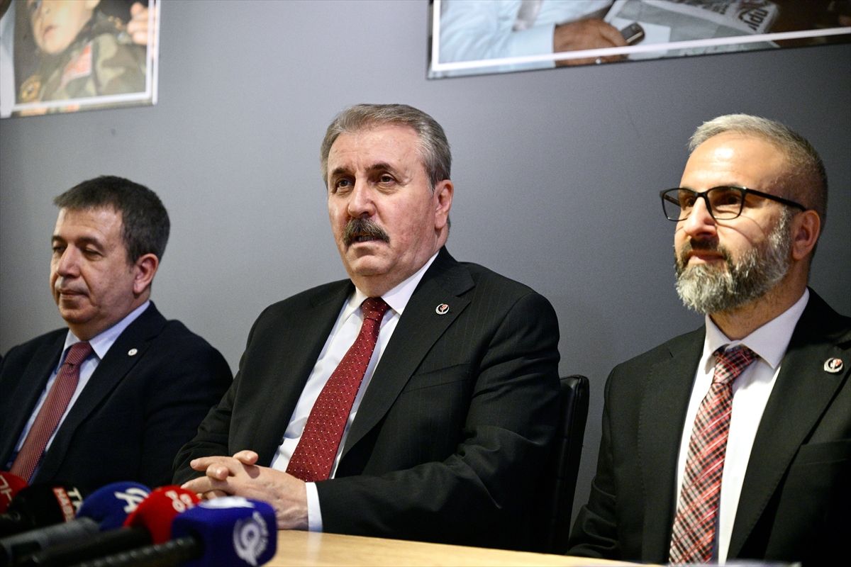 BBP Genel Başkanı Destici partisinin Düzce İl Başkanlığında konuştu Açıklaması