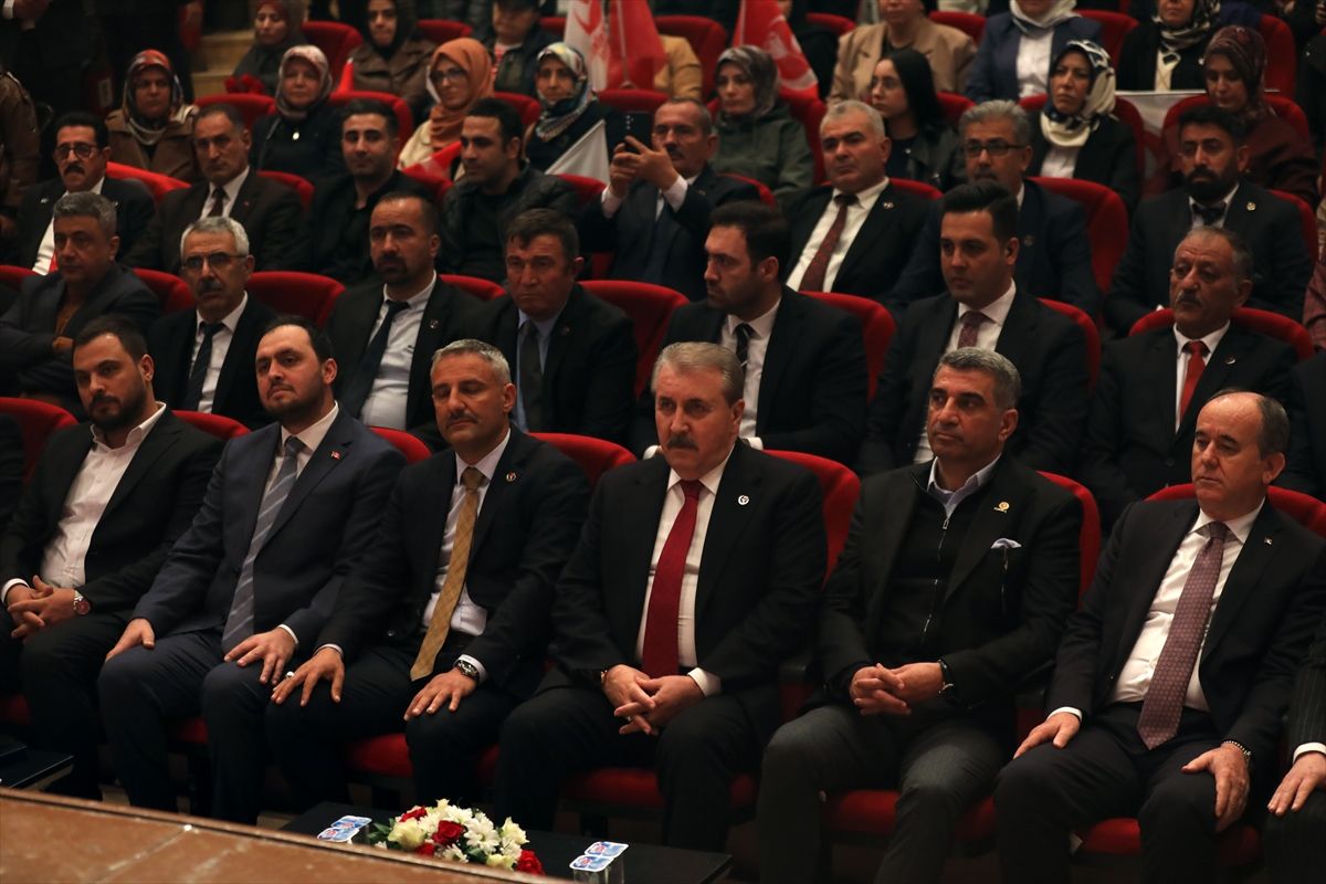 BBP Genel Başkanı Destici, partisinin Elazığ İl Kongresi'nde konuştu Açıklaması