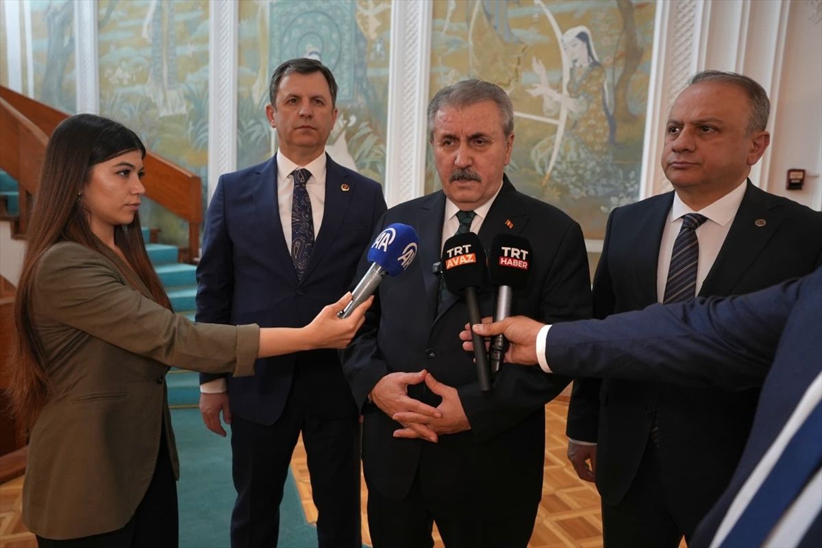 BBP Genel Başkanı Destici, Taşkent Büyükelçiliğini ziyaret etti