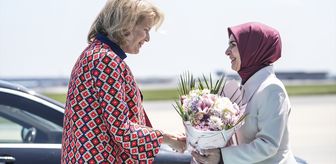 Belçika Kraliçesi Mathilde başkanlığındaki heyet İstanbul'a geldi