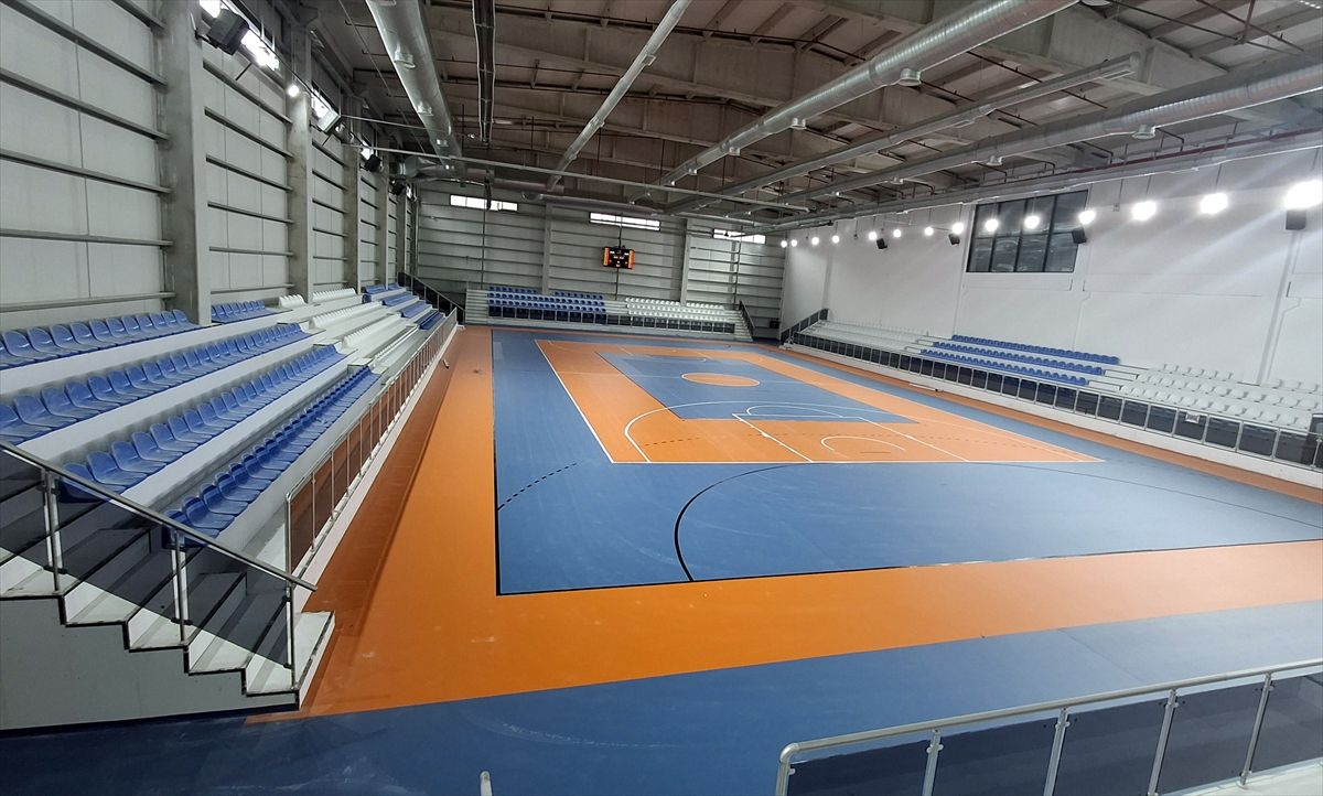 Beypazarı'da yen spor salonunun yapımı tamamlanmak üzere