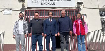 Beypazarı Gençlik ve Spor Müdürlüğünden okullara malzeme desteği