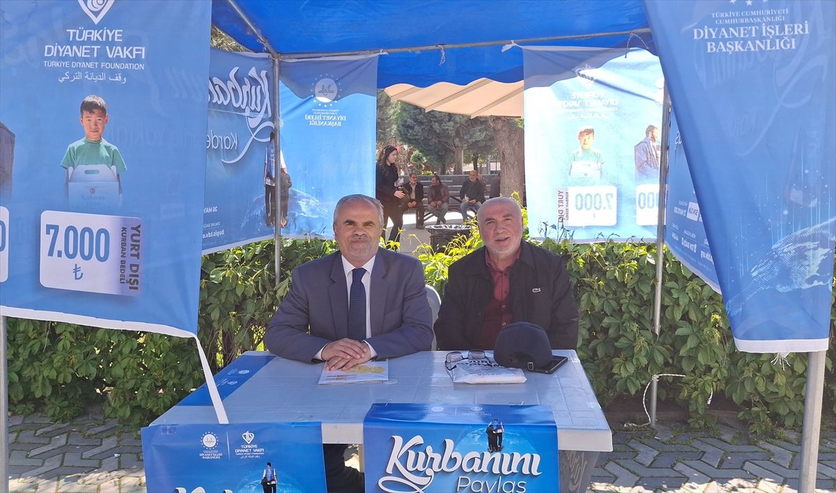 Beypazarı'nda kurban bağış stantları kuruldu