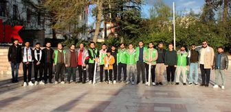 Bilecik'te Filistin'e destek yürüyüşü düzenlendi