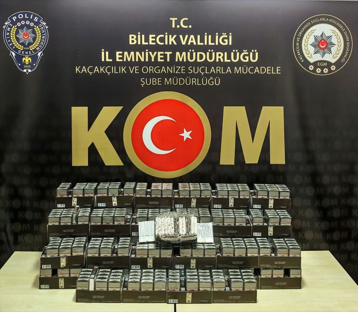 Bilecik'te kaçakçılık operasyonunda 2 zanlı yakalandı