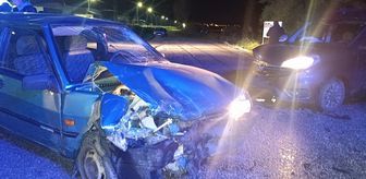 Bilecik'te otomobille kamyonetin çarpıştığı kazada 3 kişi yaralandı