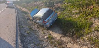 Bilecik'te otomobillerin çarpıştığı kazada 1 kişi yaralandı