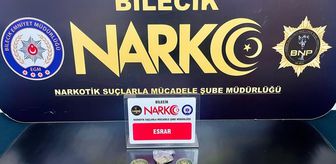 Bilecik'te uyuşturucu operasyonunda 4 zanlı yakalandı