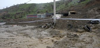 Bitlis'te sağanak heyelana yol açtı