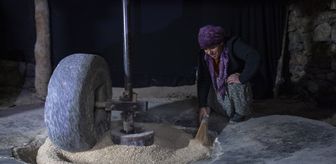 Bitlis'te su değirmeninin çarkı yaklaşık 2 asırdır dönüyor