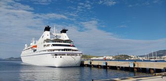 Bodrum'a 'Star Legend' kruvaziyeriyle 240 turist geldi