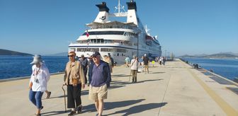 Bodrum'a 'Star Legend' kruvaziyeriyle 274 turist geldi