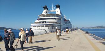 Bodrum'a 'Star Legend' kruvaziyeriyle 274 turist geldi