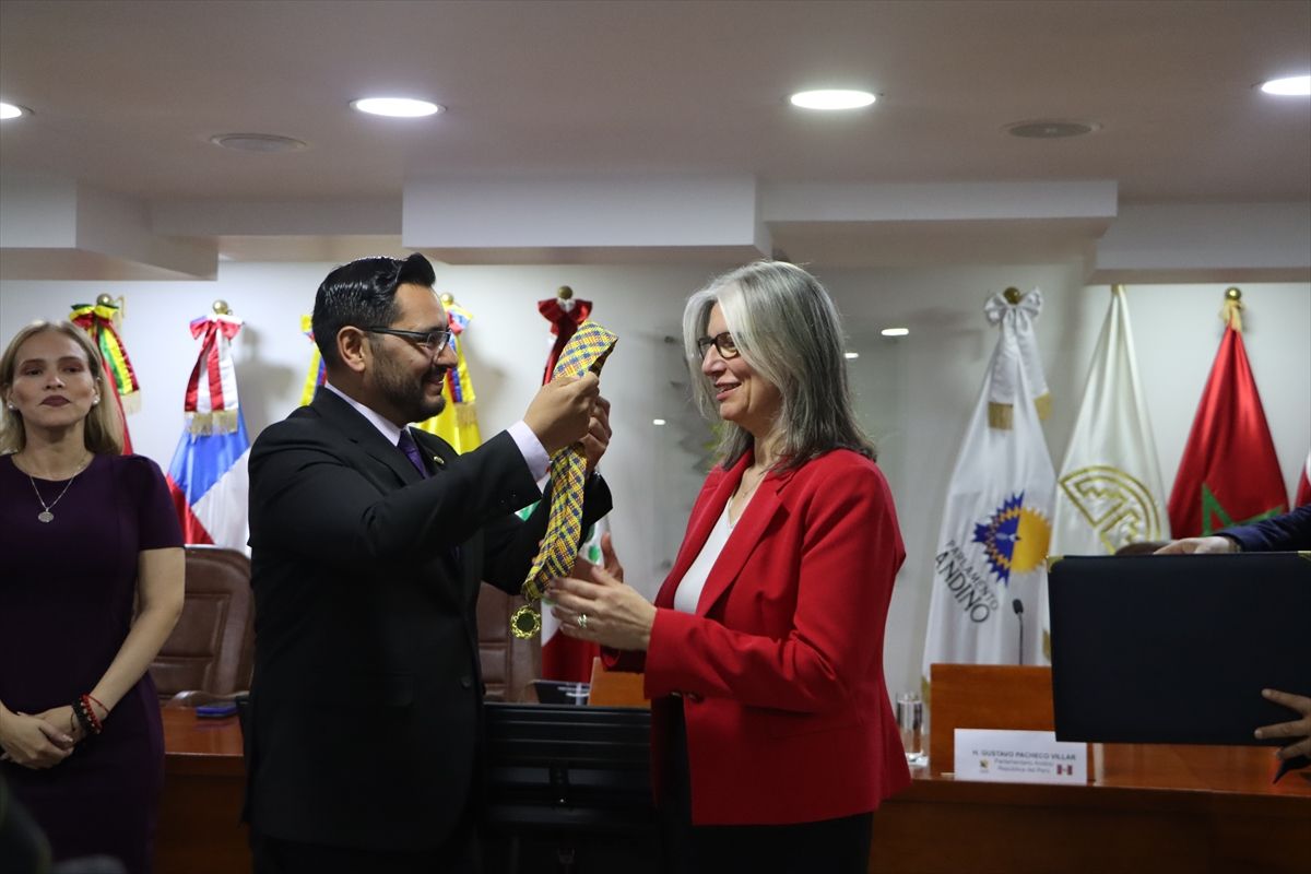 Bogota Büyükelçisi Sun, 'Bernardo O'Higgins Entegrasyon Madalyası' ile onurlandırıldı