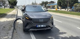 Bolu'da cipin çarptığı 87 yaşındaki yaya ağır yaralandı