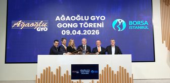 Borsa İstanbul'da gong Ağaoğlu Avrasya Gayrimenkul Yatırım Ortaklığı AŞ için çaldı