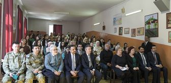 Bosna Hersek'te, YEE'nin Türkçe sınavında başarılı olan öğrenciler ödüllendirildi