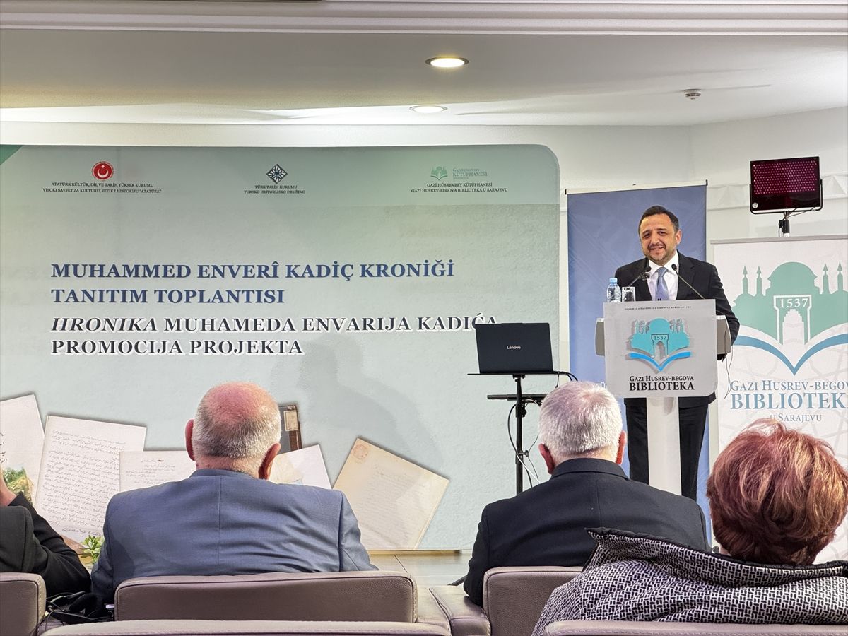 Bosna tarihine ışık tutan 'Muhammed Enveri Kadic Kroniği' dijital ortama aktarıldı