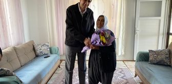 Bozyazı Kaymakamı Tuncay Topsakaloğlu'dan şehit annesine ziyaret