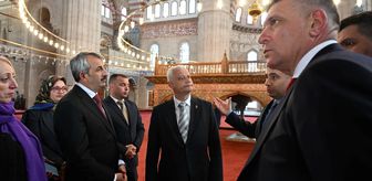Bulgaristan İçişleri Bakanı Dechev, Selimiye Camisi'ni ziyaret etti.
