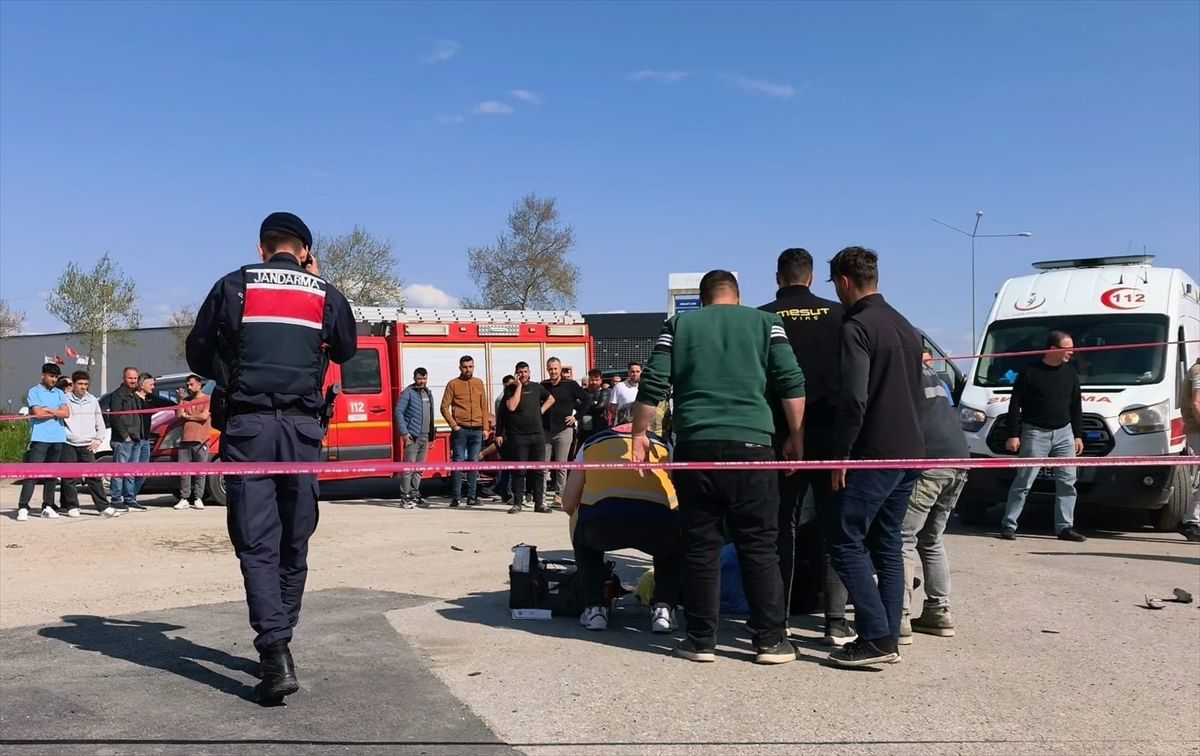 Bursa'da kaza yapan vincin sürücüsü öldü