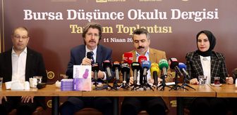 Bursa Düşünce Okulu Dergisi tanıtıldı