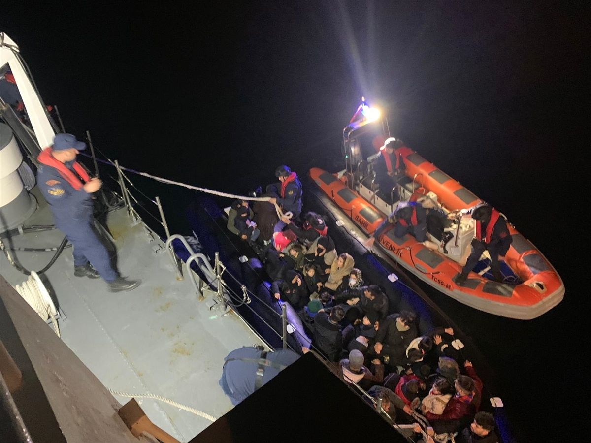 Çanakkale'de 31 düzensiz göçmen yakalandı