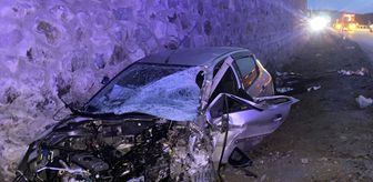 Çankırı'da tır ile çarpışan otomobildeki 3 kişi yaralandı