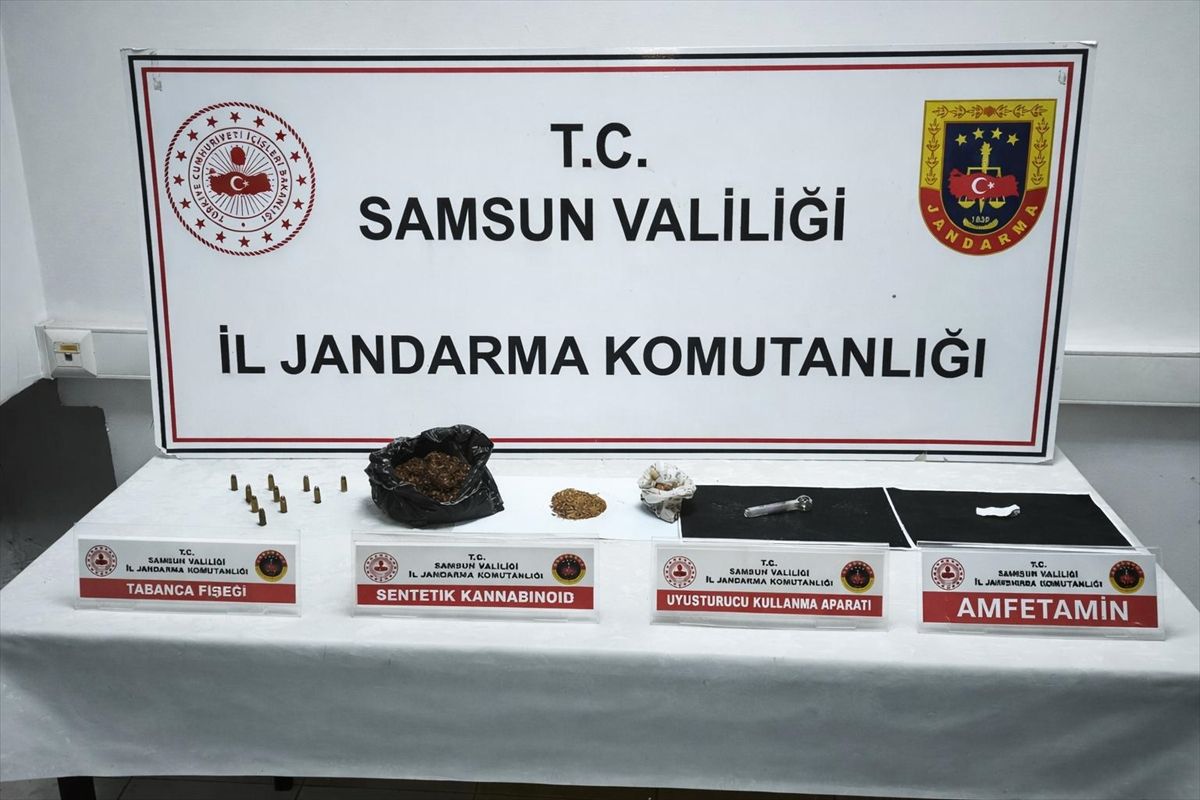 Çarşamba'da uyuşturucu operasyonunda 2 şüpheli gözaltına alındı