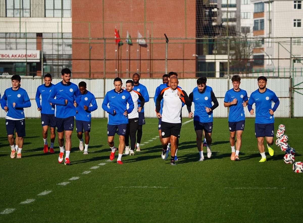 Çaykur Rizespor'da Kayserispor maçı hazırlıkları başladı