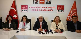 CHP Genel Başkan Yardımcıları Tamaylıgil, Bağcıoğlu ve Gökçen, Edirne'de ziyaretlerde bulundu
