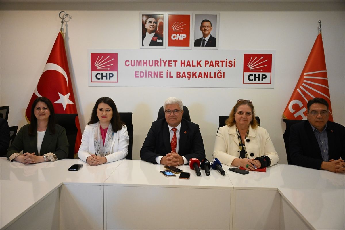 CHP Genel Başkan Yardımcıları Tamaylıgil, Bağcıoğlu ve Gökçen, Edirne'de ziyaretlerde bulundu