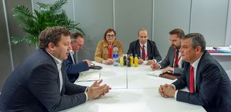 CHP Genel Başkanı Özel, Almanya Sosyal Demokrat Partisi Eş Genel Başkanı Klingbeil ile görüştü